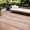 Homeroots 10' X 14' Salmon And Pink Abstract Washable Indoor Outdoor Area Rug 603712 - alternate 1