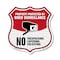 Signmission Video Surveillance Shield Sign Property, 12 Inch X 12 Inch, Plastic Sign SHI-P-12-472 - alternate 1
