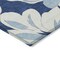 Homeroots 9' X 12' Navy Blue Denim Blue And Ivory Floral Washable Indoor Outdoor Area Rug 589558 - alternate 2
