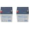 Power-Sonic Power Sonic PS-1250F1 - 12V 5Ah Rechargeable Sealed Lead Acid (SLA) Battery PS-1250 F1 - alternate 2