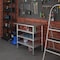 Amgood 24in D x 36in L Stainless Steel Table, Three Undershelves AMG WT-2436-3SH-Z - alternate 3