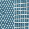 Homeroots 9' X 12' Teal Blue And Ivory Geometric Washable Indoor Outdoor Area Rug 596978 - alternate 2