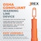 Jrex Safety 39 in Orange Roofing Perimeter Cone CHO39-JR-RP - alternate 3