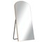 Homeroots 75" Gold Arch Wood Framed Standing Mirror 565048 - alternate 1