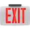 Compass Exit Sign, Black, 1 Face(s), LED, Universal Mount, Nickel Cadmium CCESRE - alternate 2
