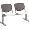 Kfi Kool Beam Seat Beam Seating, 47 in W 22 in L 31 in H, Polypropylene Seat 2300BEAM2-BP18-SP08 - alternate 1
