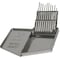 Drill America 20 Piece HSS Black Oxide Jobber Length Drill Bit Set, DWDN, No 61 - No 80 DWD20J-SET - alternate 1