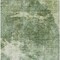 Homeroots 9' X 12' Fern Green And Artichoke Green Abstract Washable Indoor Outdoor Area Rug 582948 - alternate 3