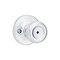 Kwikset Satin Chrome Mobile Home Bed/Bath Door Knob 300M 26D CP 7/8RFL RCS V1 - alternate 2