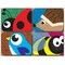Ashley Productions Non-Magnetic Mini Whiteboard Erasers, Keyhole Kritters, 10PK 78001 - alternate 2