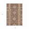 Homeroots 3' X 5' Brown Geometric Washable Indoor Outdoor Area Rug 607428 - alternate 2