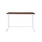 Homeroots 47" Brown and White Writing Desk 491480 - alternate 2