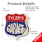 Signmission Tyler's Garage, 12 inch X 12 inch, Vinyl Decal, 2PK SHI-D-2PACK-12-383-TYLER - alternate 2