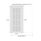 Sartodoors Sliding French Pocket Door 18 x 84 inches with, Planum 0040 Grey Oak with Black Glass, Kit Trims Ra PLANUM0040PD-SS-1884 - alternate 2