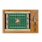 Picnic Time Family Of Brands NCAA Army Black Knights Football Field Icon Glass Top Cutting Board & Knife Set 910-00-505-764-0 - alternate 1