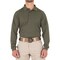 First Tactical PERFORMANCE POLO LONG SLEEVE, 100% Polyester, Button, 1 Pocket(s), Olive Drab Green, M 111503 - alternate 1