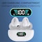 Alpha Digital Bluetooth 5.3 Clip-On Earbuds- Comfortable, 18Hr Playtime - White Q80-WT - alternate 2