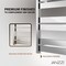 Anzzi Starling 6-Bar Wall Mounted Towel Warmer in Polished Chrome TW-AZ025CH - alternate 2