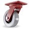 Hamilton Kingpinless Swivel Caster, 6" x 2" DuraGlide Wheel (95A), 3/4" Sealed Precision Ball Bearings S-ZFHS-6GB95 - alternate 1