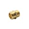 Firesafe 1-1/2" Male NH/NST X 1-1/2" Male NH/NST Brass HEX Fire Hose / Hydrant Adapter 8612041 - alternate 2