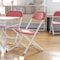 Flash Furniture Kids Burgundy Plastic Folding Chair, PK2 2-Y-KID-BY-GG - alternate 2