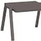 Homeroots 16" Taupe Aluminum End Table 372271 - alternate 2