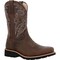 Rocky Women's Western Boot, 7.5 W, Steel Toe Toe, 11 in H, Brown, RKW0443 RKW0443 - alternate 1