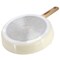 Gibson Home Marbleton Ceramic Nonstick Alumium 11 Inch Frying Pan in Cream 137732.01 - alternate 2
