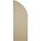 Ekena Millwork Rough Cedar 3 Board Joined Board-n-Batten w/Quarter Round Arch Top Faux Wood Shutters, 16.5"W x 64"H SHUBJQ16X64RCPR - alternate 2