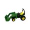 John Deere Collect N Play Series Toy Tractor with Loader, 3 years and Up, Metal/Plastic, Green 46584 - alternate 2