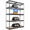 Homedant 5-Tier Boltless Heavy Duty Metal Shelving Unit, 47.7"W x 18.2"D x 71.3"H, Black 805902 - alternate 1