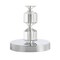Jonathan Y Cary 27.5" Modern Stacked Crystal/Metal LED Table Lamp, Chrome/Clear, 2PK JYL5053A-SET2 - alternate 2
