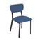 Bfm Seating Hamilton Side Chair, Grade 3 Vinyl Seat & Back - Steel Frame - Sand Black Finish JS10C2002-2002SB - alternate 1