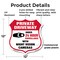 Signmission Private Driveway Shield Sign Under 24 Ho, 12 Inch X 12 Inch, Plastic Sign SHI-P-12-437 - alternate 3