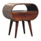 Homeroots 24" Brown Solid Wood One Drawer Nightstand 701706 - alternate 2