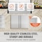 Vevor 31x24 Inch BBQ Island Access Door Outdoor Kitchen Door Stainless Steel BH-010 - alternate 2