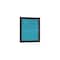 Ghent 1 Door Enclosed Fabric Bulletin Board, Bronze Aluminum Frame, 3'H x 2'W, Teal PB13624F-97 - alternate 1