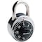 Master Lock 2-9/10 in. H X 1-7/8 in. W Steel Combination Dial Combination Padlock 1500D - alternate 1