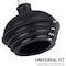 Neiko Toilet Plunger, 2 Piece, Bonus Mini-sink and Drain Plunger, Telescopic Aluminum Handle 60169A - alternate 2