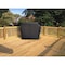 Coleman Revolution Heavy-Dual Cover for 3-Burner Dual Fuel BBQ Grill, Black CTA-1810 - alternate 3