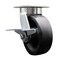 Service Caster 6 Inch Kingpinless Glass Filled Nylon Wheel Swivel Caster with Brake SCC SCC-KP30S620-GFNR-SLB - alternate 1