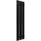 Ekena Millwork True Fit PVC Three Board Spaced Board-n-Batten Shutters, Black, 17 1/8W x 32H, PR TFP101SBF17X032BL - alternate 2