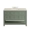 James Martin Vanities Breckenridge 48" Single Vanity, Smokey Celadon, w/ 3 CM Siberian Silestone Top 330-V48-SC-3SFR - alternate 1