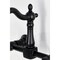 Kingston Brass Two-Handle Wall Mount Bridge Kitchen Faucet, Matte Black KS2440BAL - alternate 2