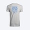 Costa M Short Sleeve Men's Crew Neck Heather Gray Species Shield Tee Shirt FQA400025-25TM - alternate 2