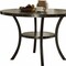 Homeroots 48" Oak Round Dining Table 286012 - alternate 2