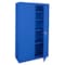Sandusky Shelf Cabinet, 72 in H, 36 in W, 18 in D, Swing, Cam lock, 4 Shelves VF41361872-06 - alternate 1