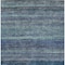 Homeroots 5' X 8' Blue And Gray Striped Washable Indoor Outdoor Area Rug 615837 - alternate 2