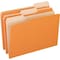Pendaflex FOLDER, LGL, 1/3, SGL, 11PT, ORA, 100PK 15313ORA - alternate 1