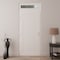 Vdomdoors Front Exterior Prehung Metal-Plastic Door, Manux 8111 White Silk, Top Sidelite Transom, Office Comm MANUX8111EXD-WS-W36xH80+14-RH - alternate 2